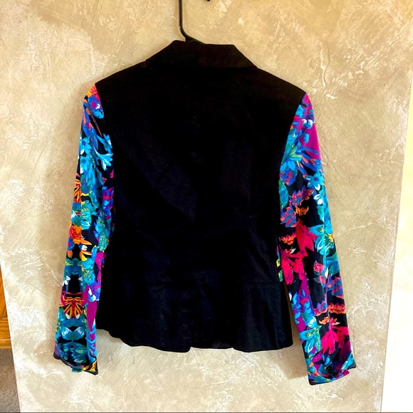 Nicole Miller NWT Floral Blazer - Picture 5 of 5